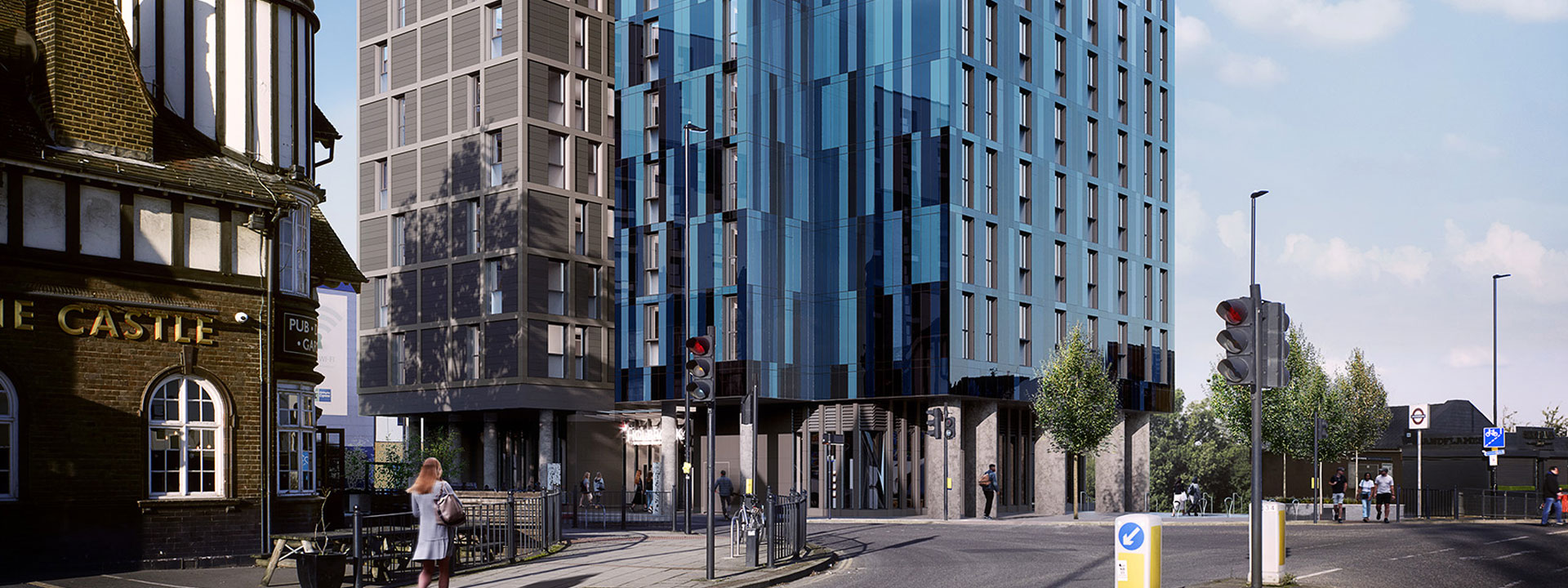 Space saving cycle storage for new student accommodation in London