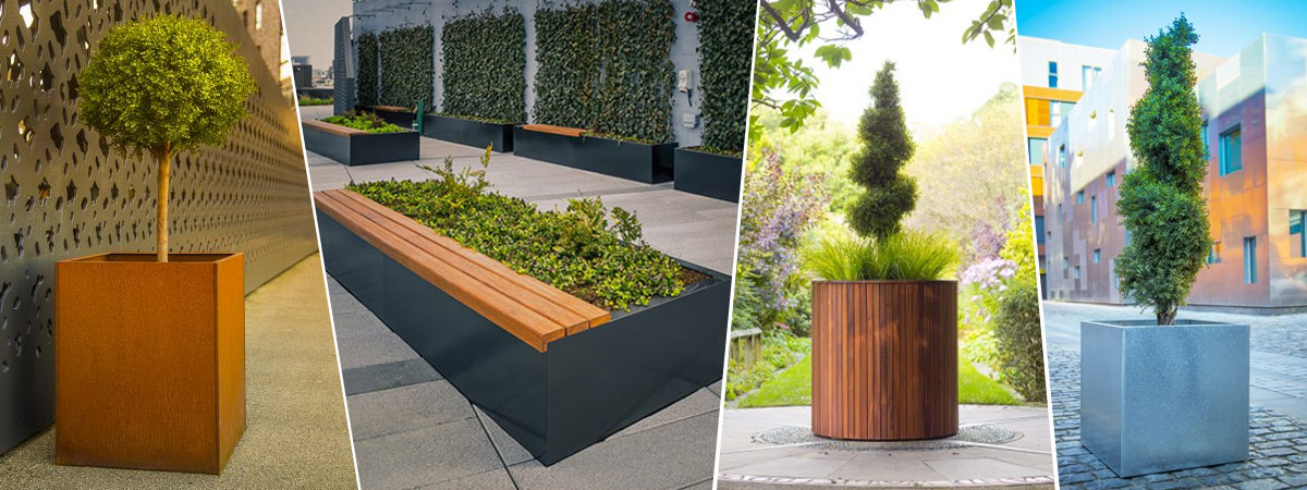 A New Range of Planters From Street Furniture Direct. 
