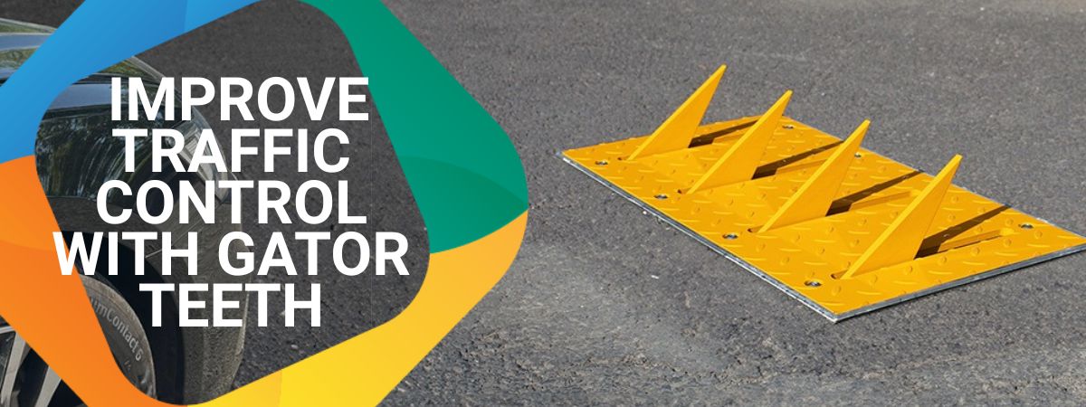 Helping sub-contractors improve traffic control with durable gator teeth from Street Furniture Direct