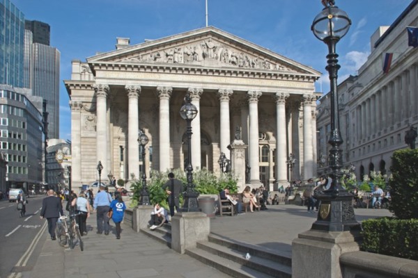 Street Furniture At The Cornhill In London