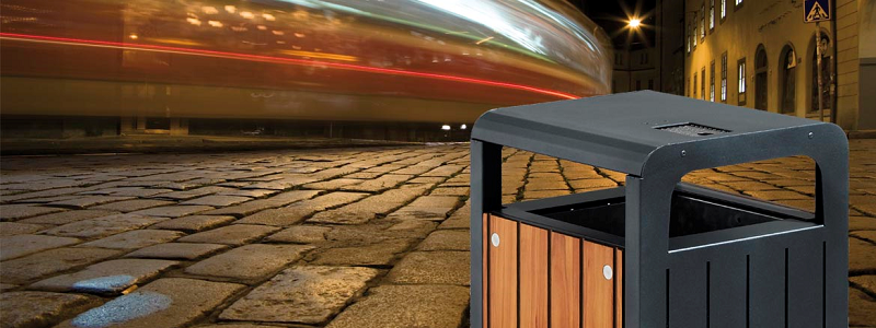 Timber Litter Bin Timber Litter Bin