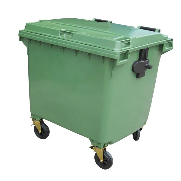 1100 Litre Flat Top Wheelie Bin 1100 Litre Flat Top Wheelie Bin