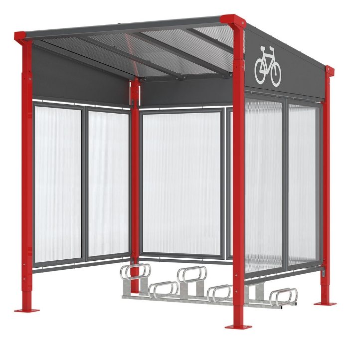 Milan Bicycle Shelter Milan Bicycle Shelter