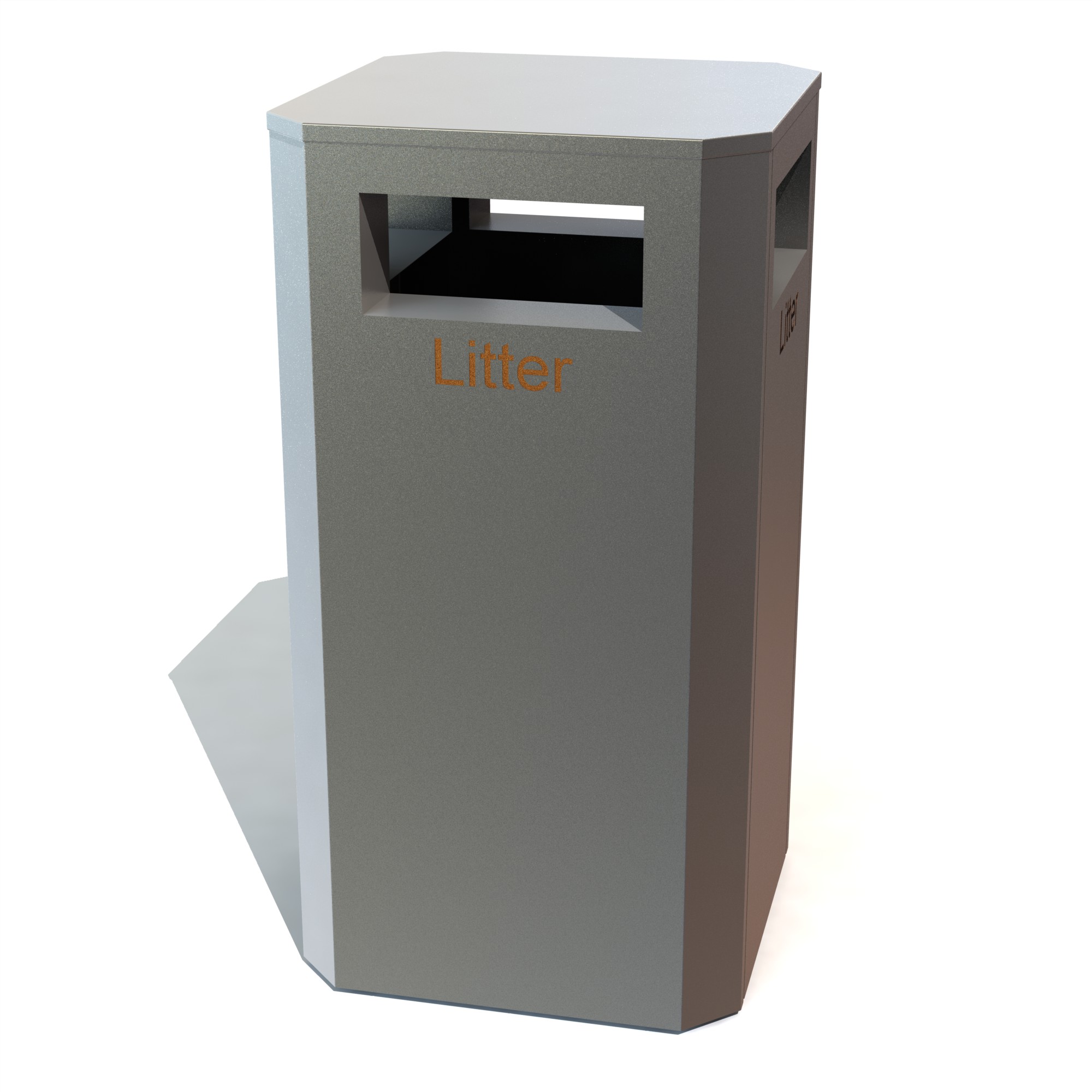 Ares Stainless Steel Litter Bin Ares Stainless Steel Litter Bin