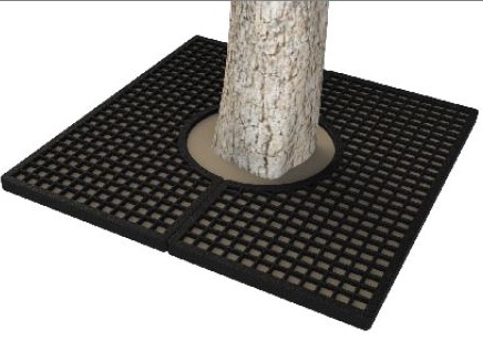 Tree Grille SQCr 1080 Tree Grille SQCr 1080