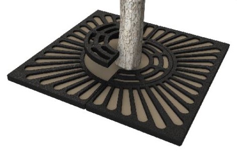 Tree Grille 1200 SQCr Pat2 Tree Grille 1200 SQCr Pat2