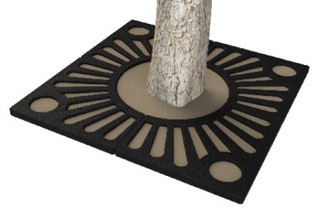 Tree Grille 1200 SQCr Pat3 Tree Grille 1200 SQCr Pat3